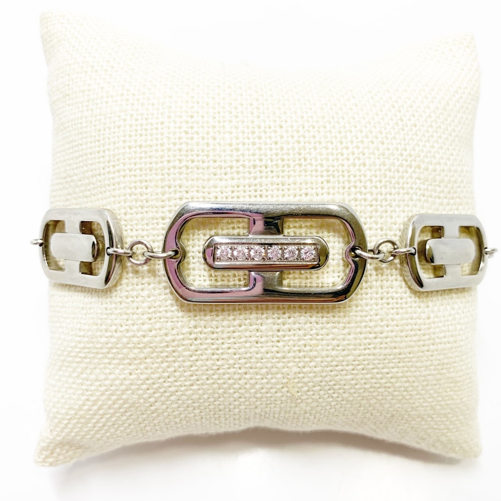 Kohl's Silver Men Chain Bracelet